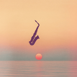 Smooth Lofi House with upright bass, saxophone riffs, perfect for work.