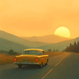 A song about a road trip with old friends.