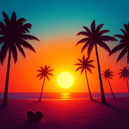 Perfect for a beach vacation video, with a classic off-beat rhythm.