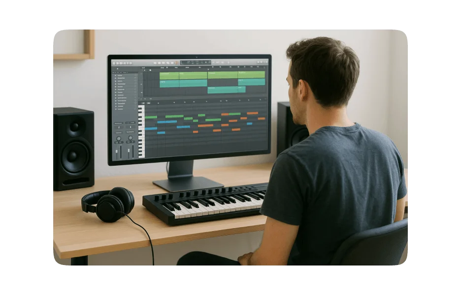 完整的音樂工作流程