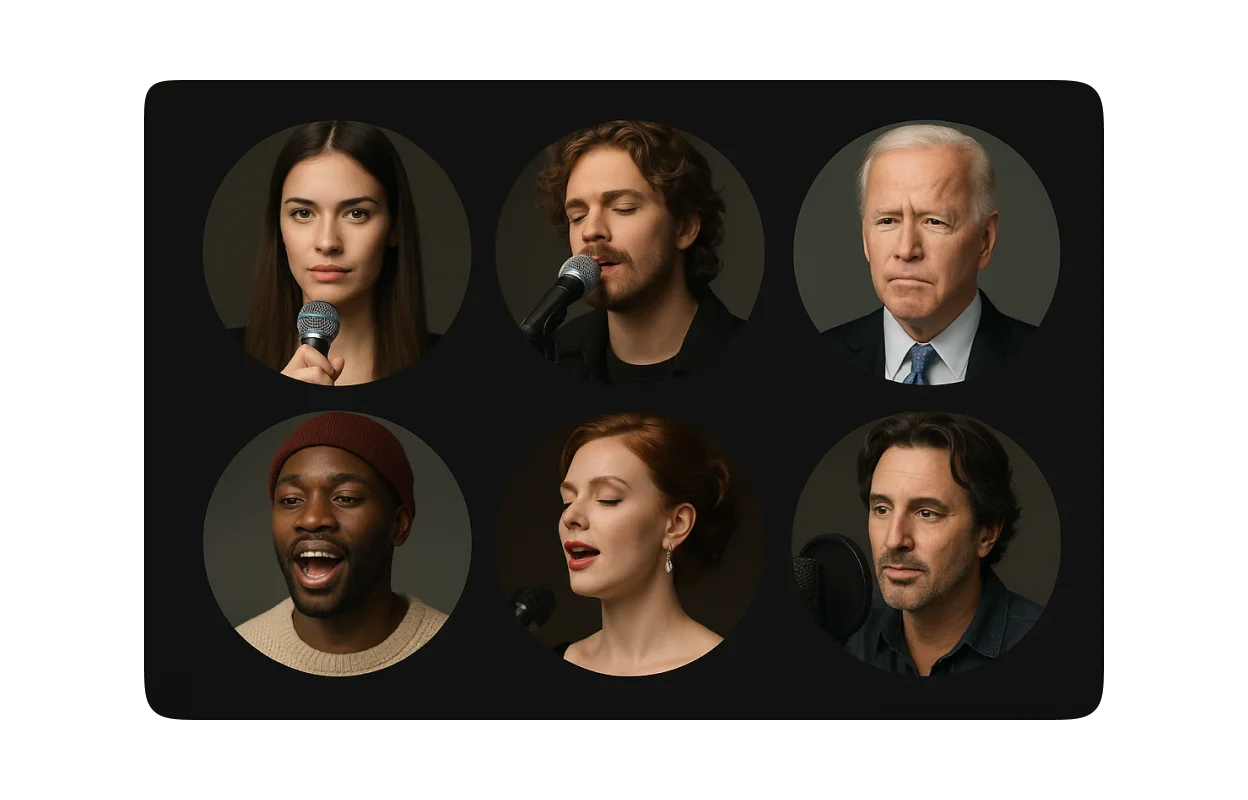 Vast & Diverse Voice Library