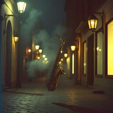 A saxophone player delivers a smooth, passionate solo
