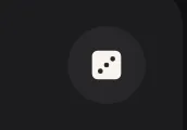 Close-up of the dice button in the top corner of the Prompt box